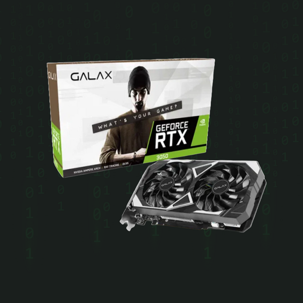 GEFORCE RTX 3050 6GB EX 6GB GDDR6 GALAX DP 3/HDMI
